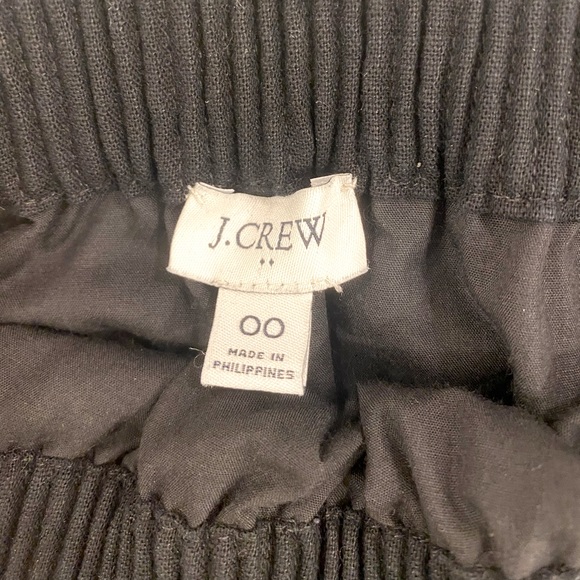 J. Crew Women's Black Ruched Waist Pencil Skirt - Picture 2 of 2